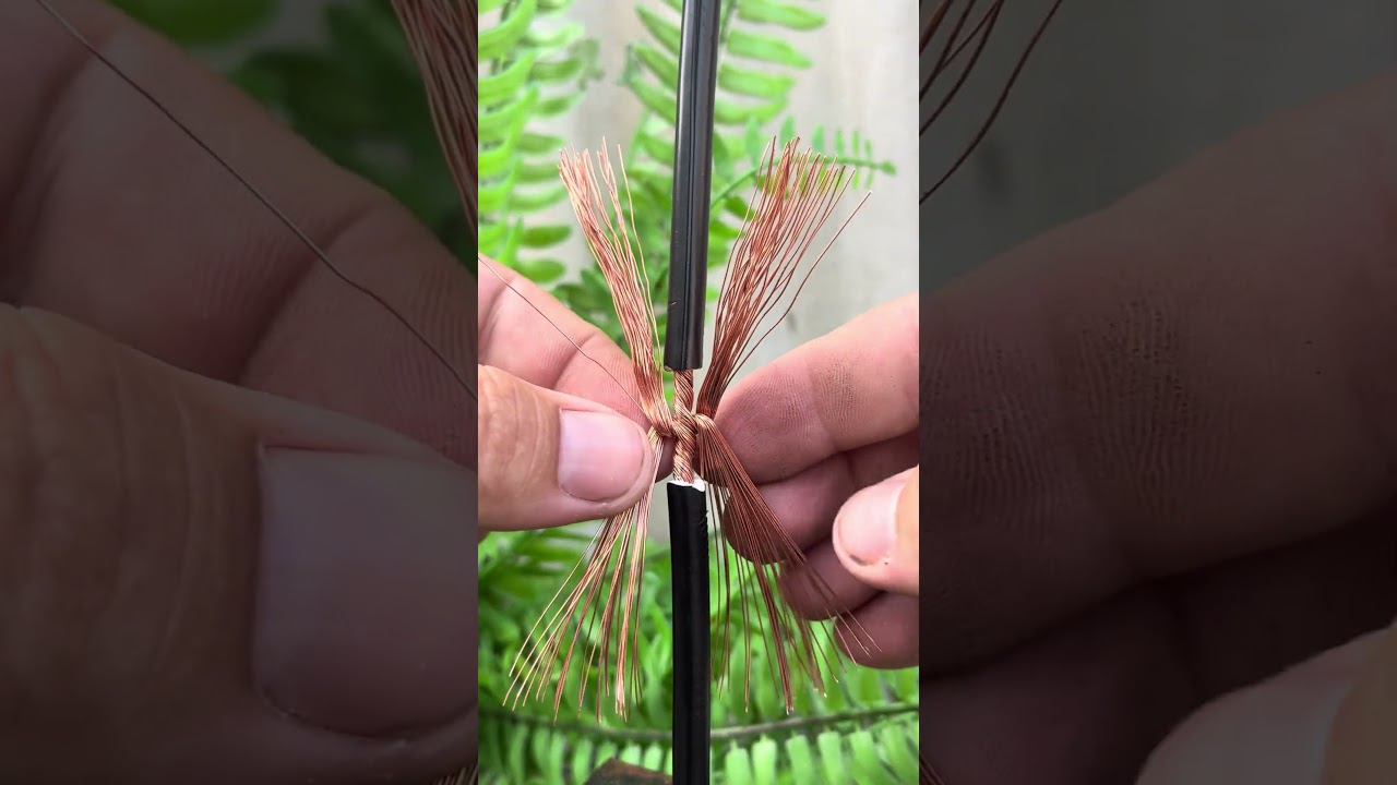 A Simple and Effective Technique #WireSplicing #ElectricianTips  #SimpleTechniques #SafeElectricity