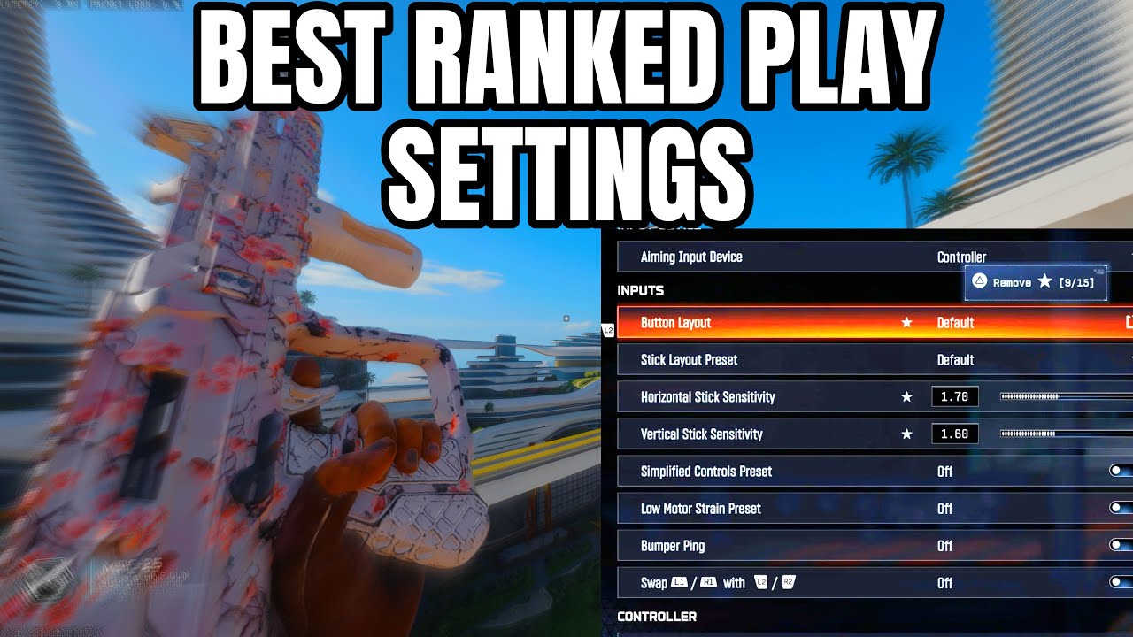 NEW! BEST RANKED PLAY SETTINGS You Need for Black Ops 7