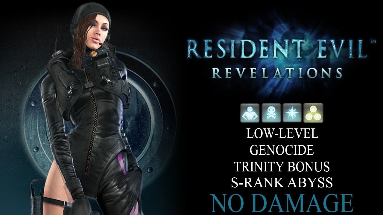 [Resident Evil Revelations] Raid Mode - ABYSS, All Stages, Genocide, S - Rank, Trinity Bonus (PS4)