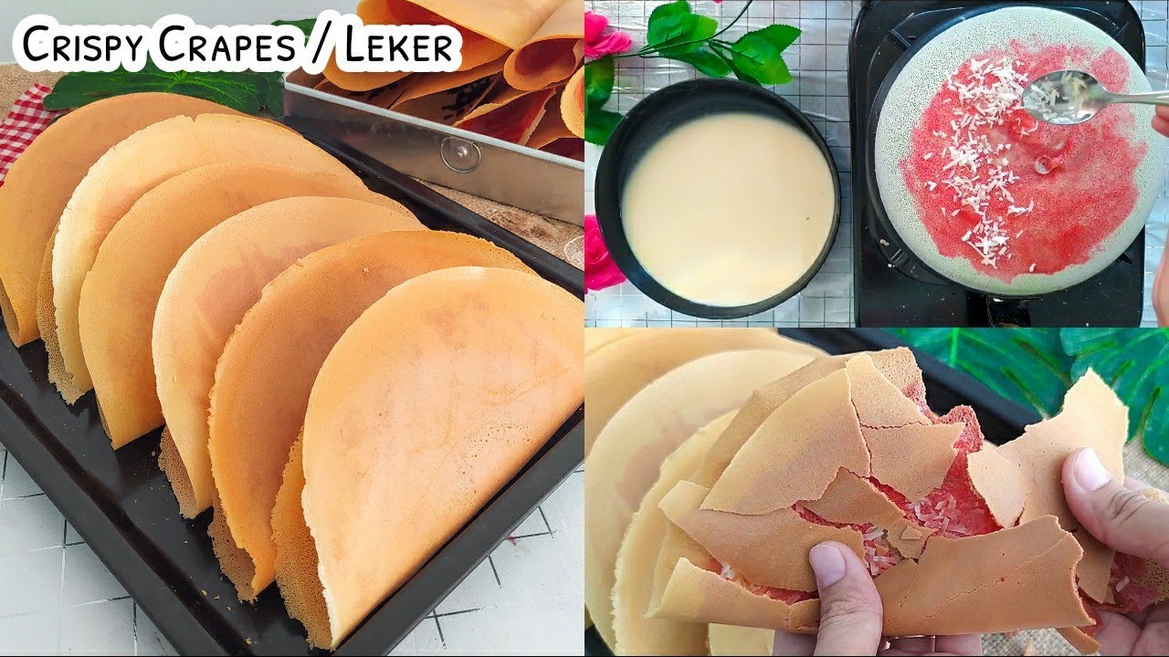RESEP CREPES / LEKER | IDE JUALAN GAMPANG CUMA DI ADUK