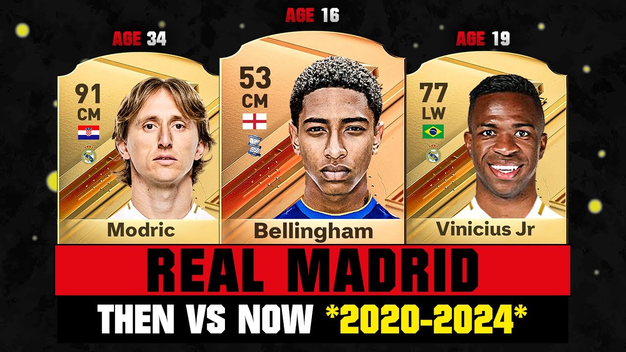 THIS IS HOW REAL MADRID LOOKED 4 YEARS AGO VS NOW! 🤯😱 ft. Bellingham, Modric, Vinicius Jr…