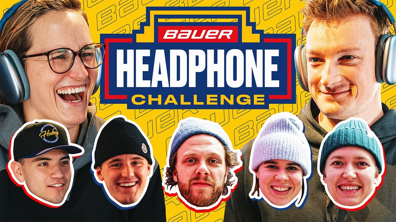Hockey Stars Try the Headphone Challenge