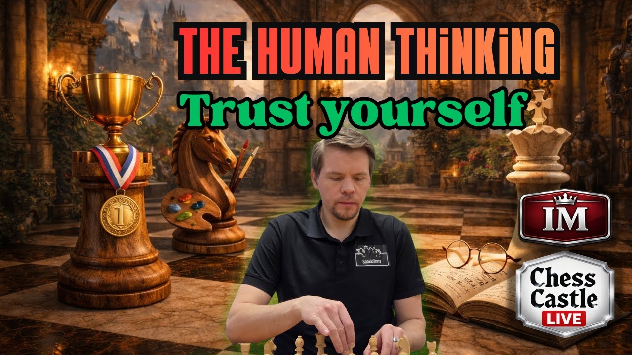Human Chess – Recovering After a Tough Stream | ChessCastle LIVE