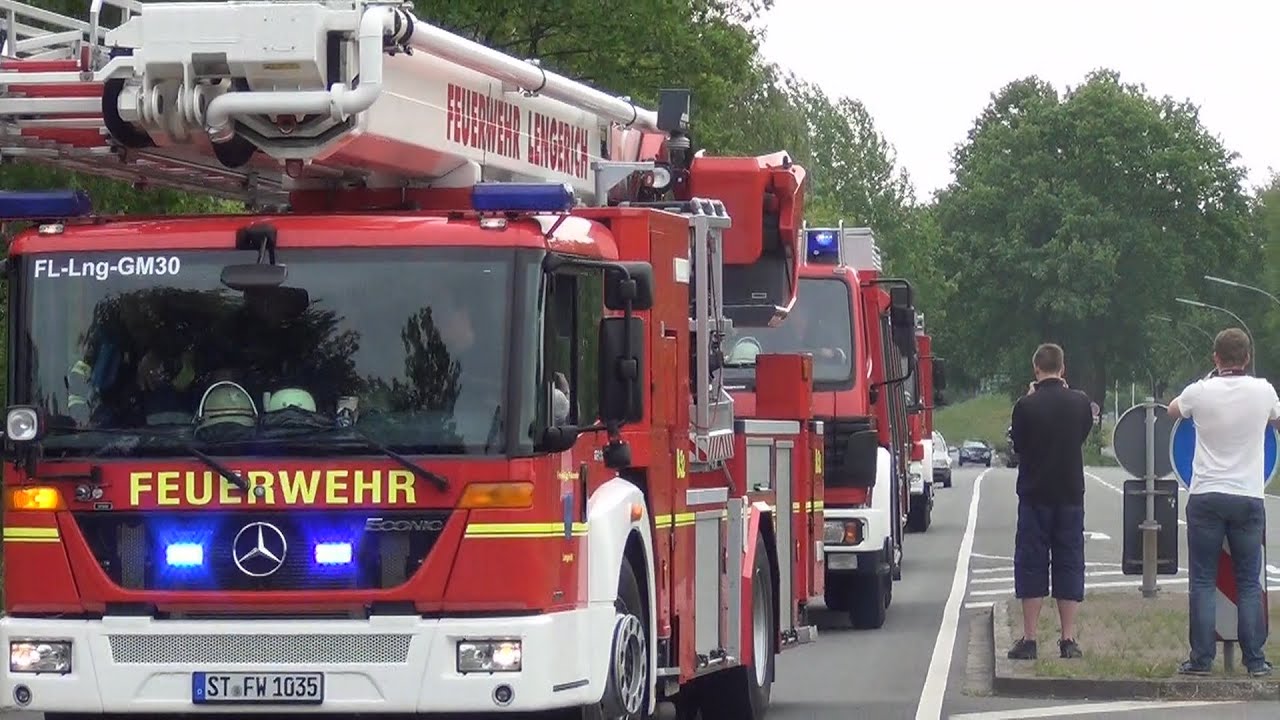 Großübung am Flughafen Münster-Osnabrück