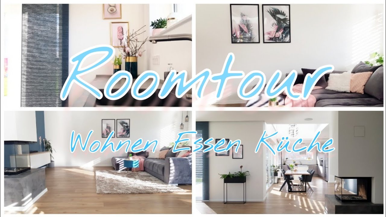 Roomtour Wohnzimmer K&uuml;che Esszimmer| Offenes Wohnen| Die Siwuchins