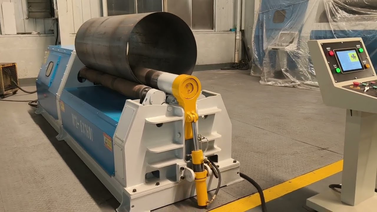MYT® 6x1600 4 roller plate plate rolling machine sheet metal bending machine