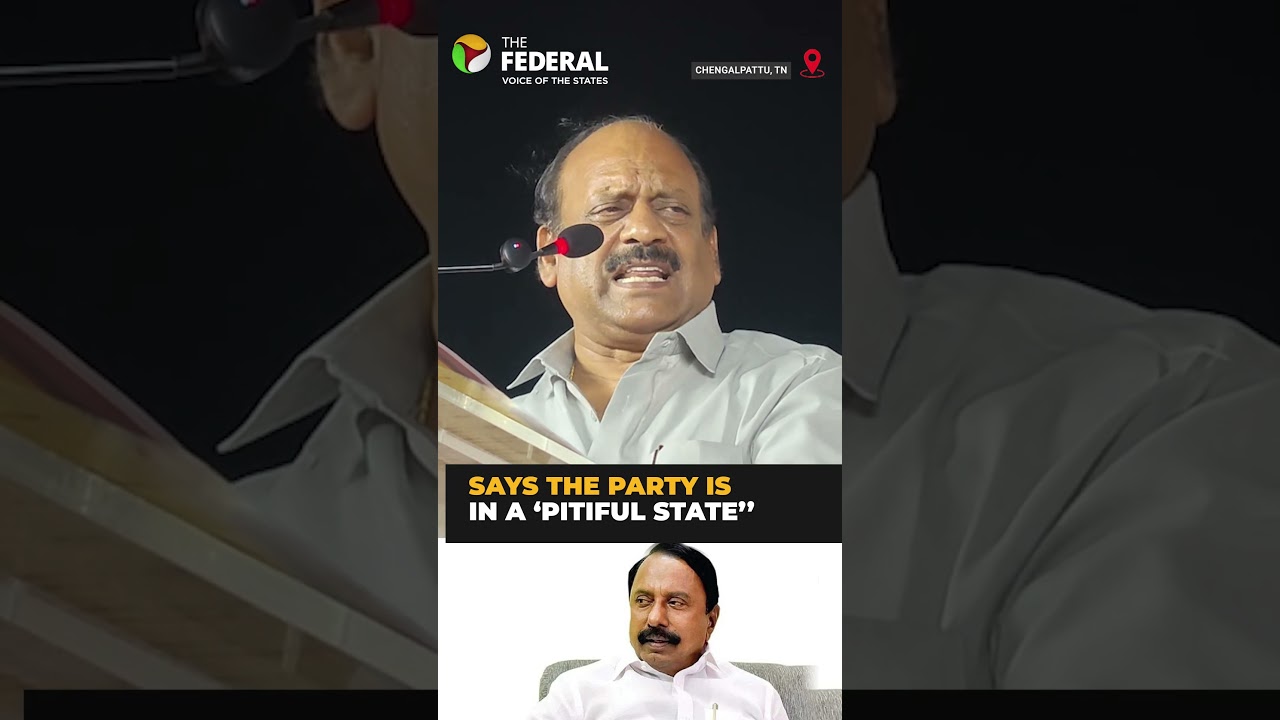 TM Anbarasan calls AIADMK a 'kinsman party', invites cadres back to DMK | #shorts