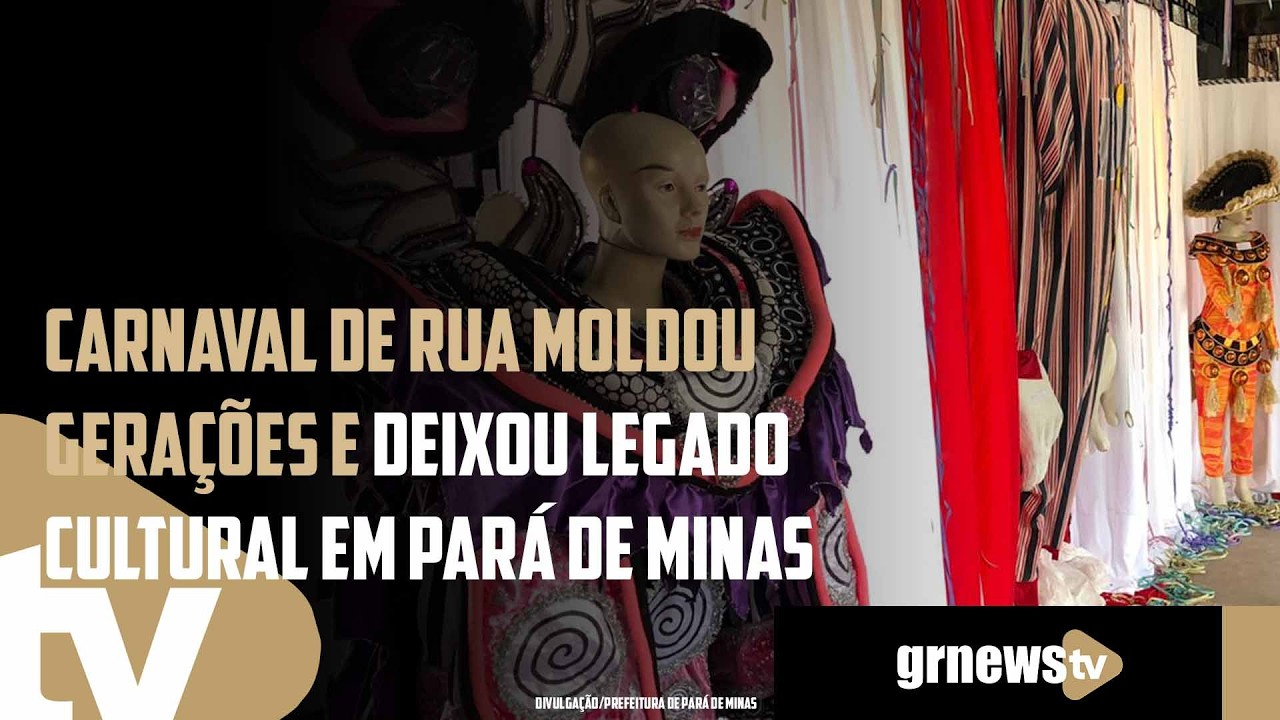 Carnaval de rua moldou gerações e deixou legado cultural em Pará de Minas