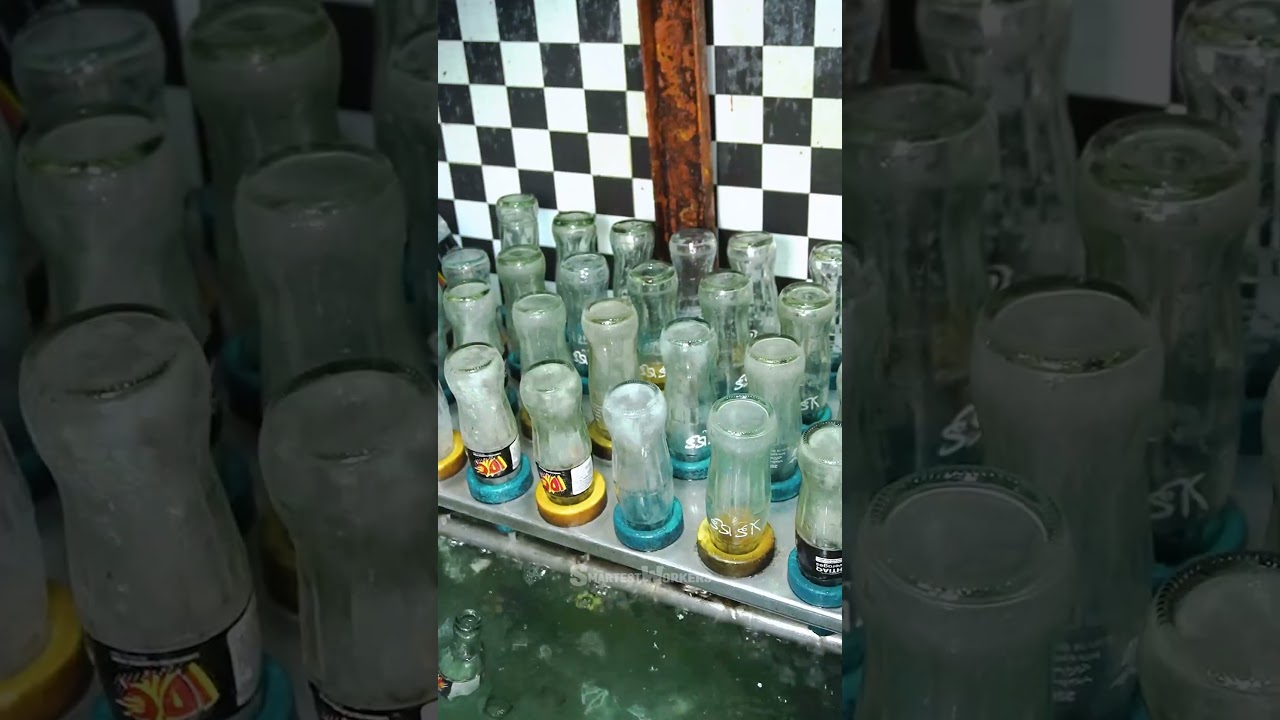 Lemon Soda Filled in Recycled Bottles 🍋🍾