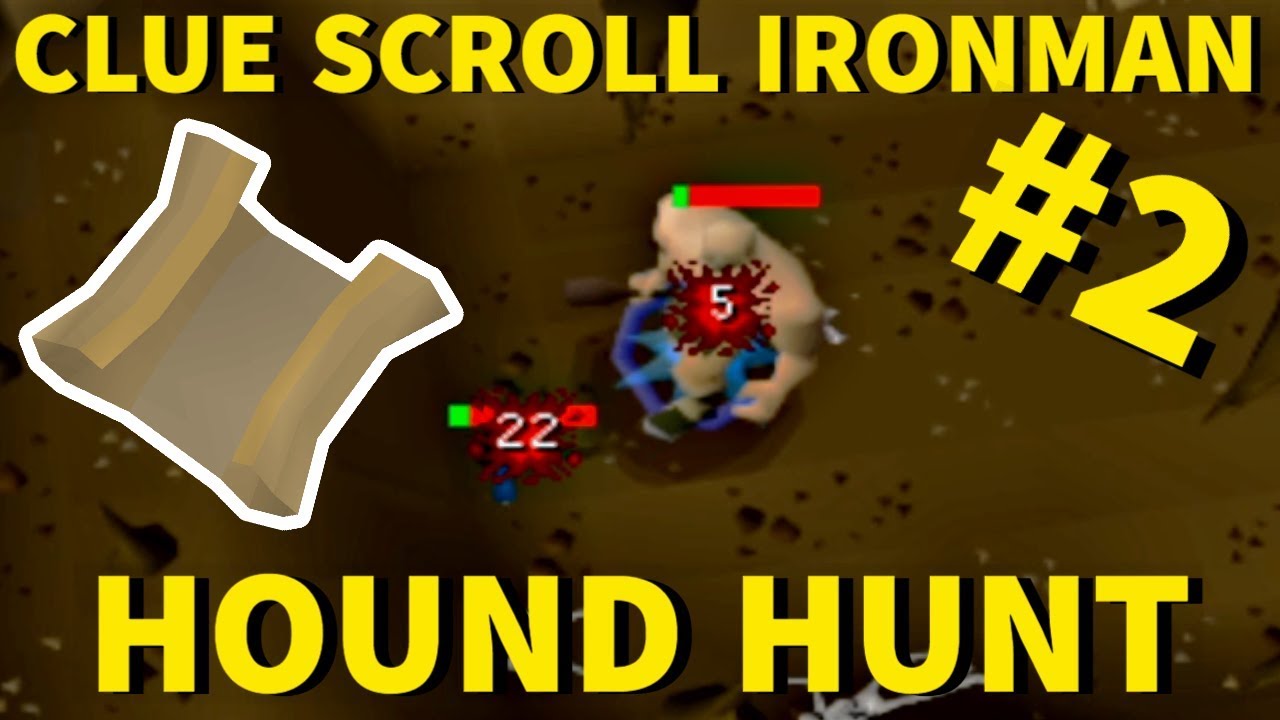 Taking Down Obor?! - Clue Scroll Ironman #2 (Hound Hunt)