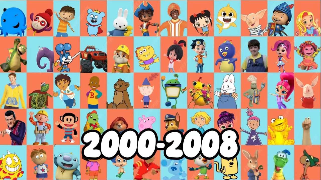 Nick Jr 37th year anniversary homage (2000-2008) 