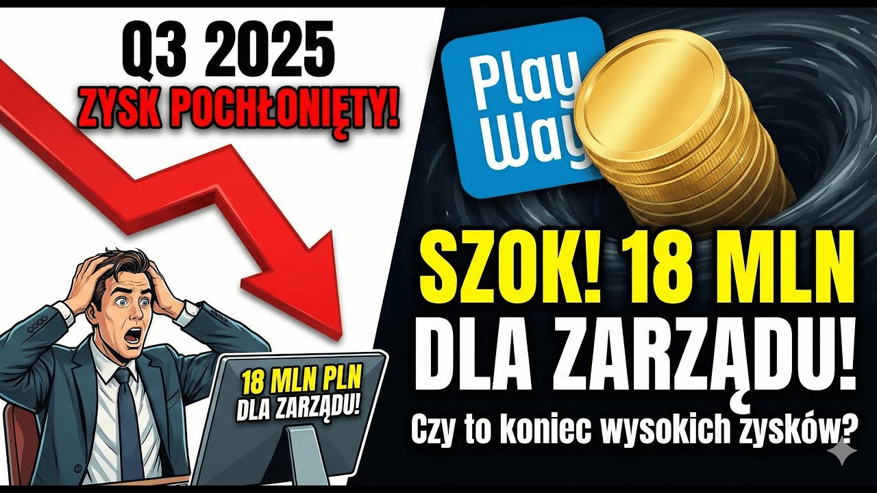 PlayWay - Zysk POCHŁONIĘTY przez 18 mln! Szokujący program motywacyjny | Q3 2025
