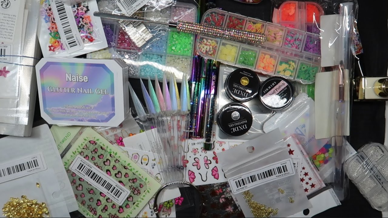TEMU HAUL !!! | TEMU ADDICT | NAIL GOODIES | NAIL ART | NAIL TECH | NAILS AT HOME | #nailtechlife