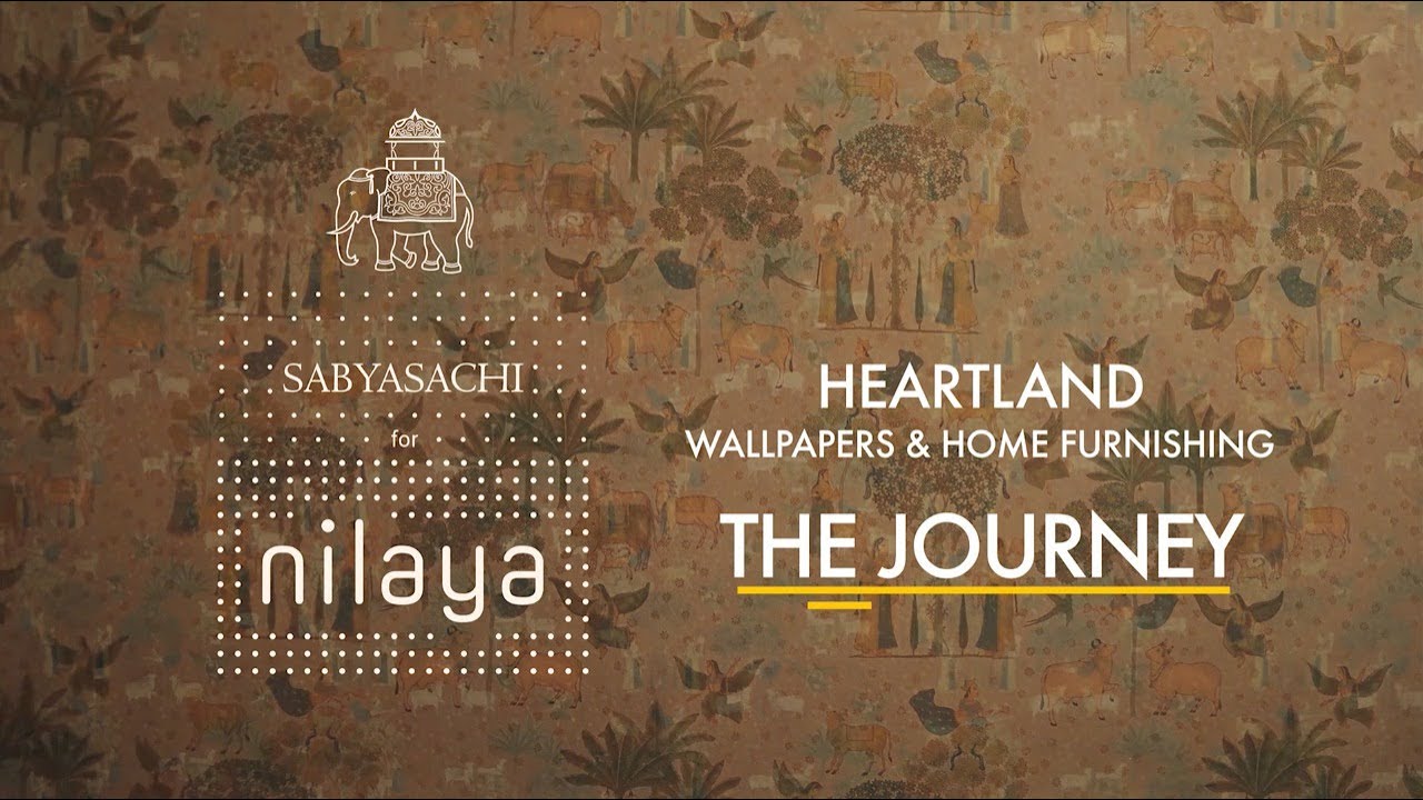 Masterpiece Heartland in wallpapers & Furnishings with Sabyasachi