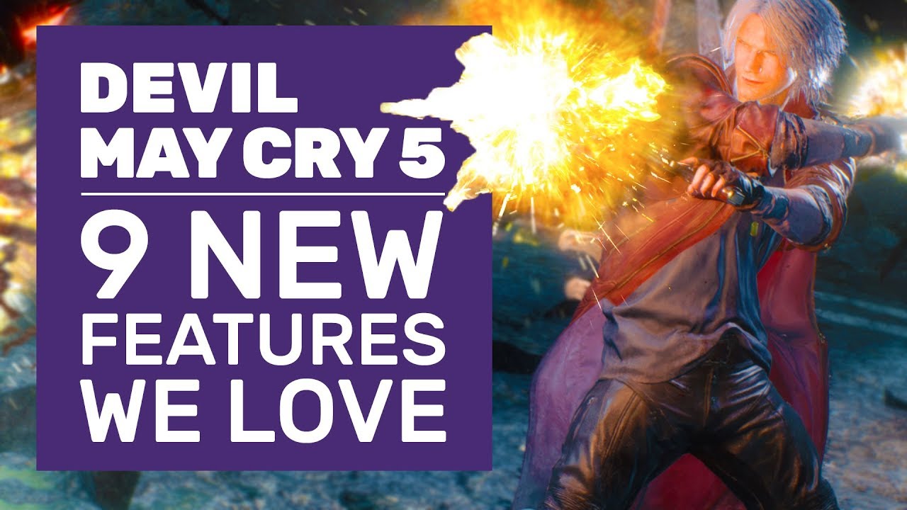 V Gameplay, Rocket Surfing And 9 More Devil May Cry 5 Features You’ll Love