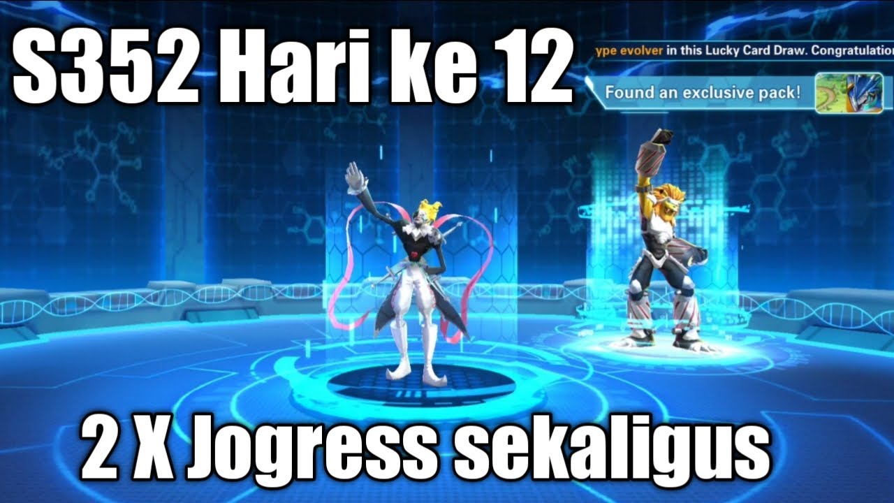 S352!! Hari ke 12 dapat 2 ultimate langsung jogress , DIGITALCHAOS / TAMER GO