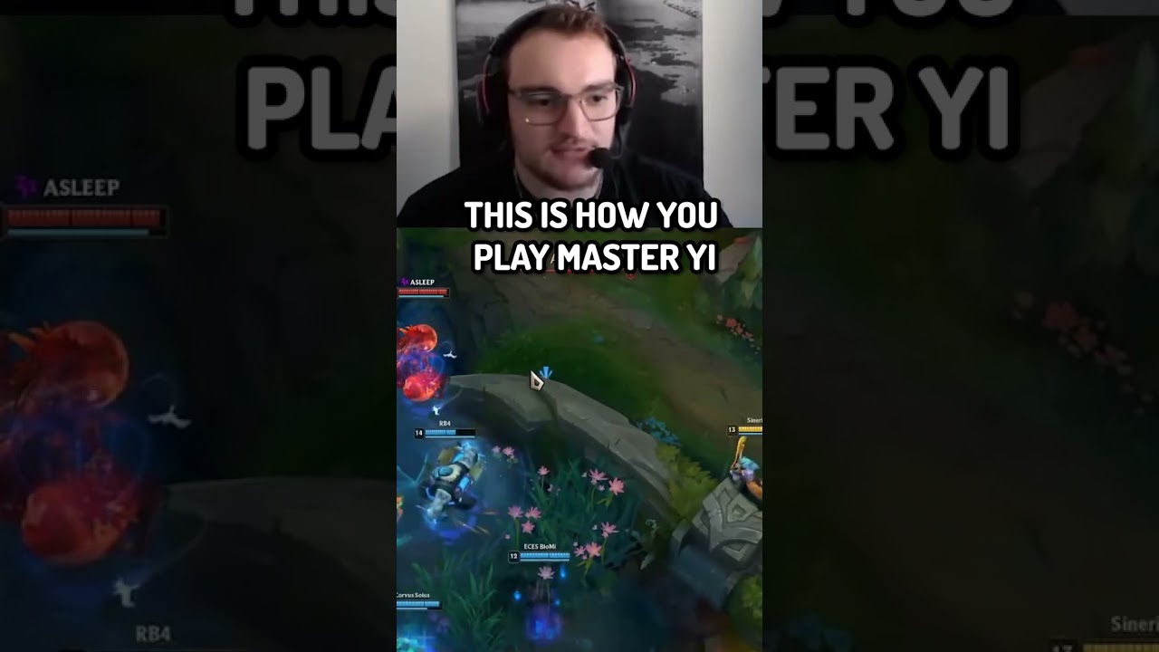 THIS IS HOW YOU PLAY MASTER YI!