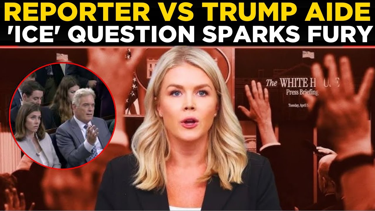 LIVE | Trump Press Secretary Karoline Blasts Reporter As ‘Left-Wing Activist’ In Fiery ICE Exchange