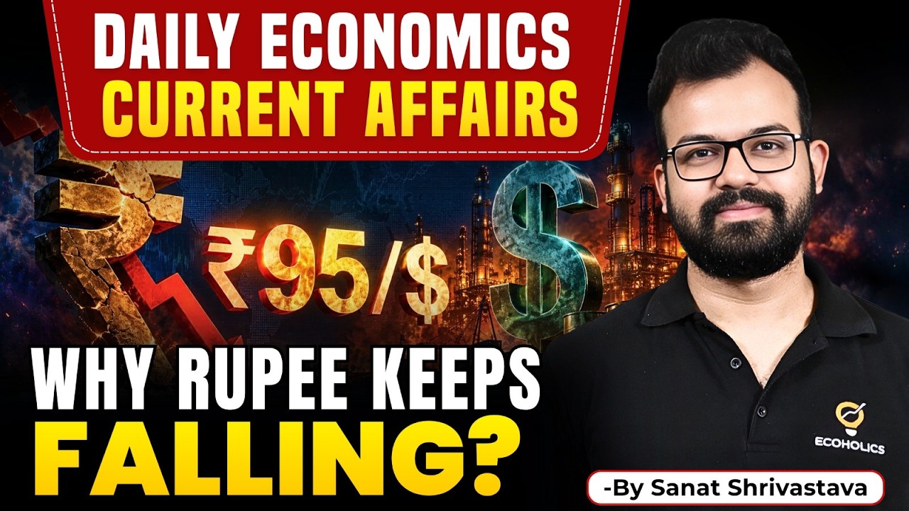 Why the Indian Rupee Keeps Falling | Rupee vs Dollar Explained | Indian Economy 2026