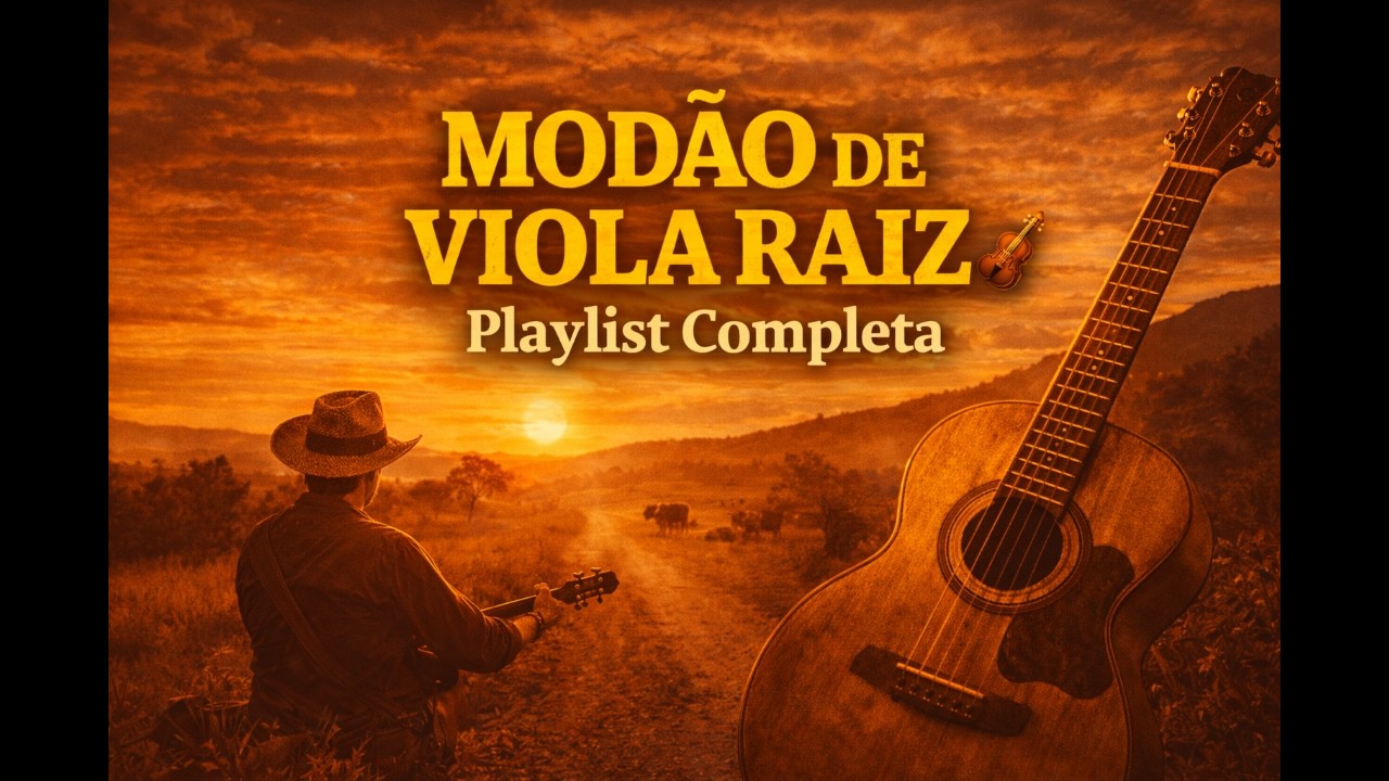 MODÃO DE VIOLA RAIZ 🎻 | Pagode, Moda Caipira e Viola Bruta (Playlist Completa)