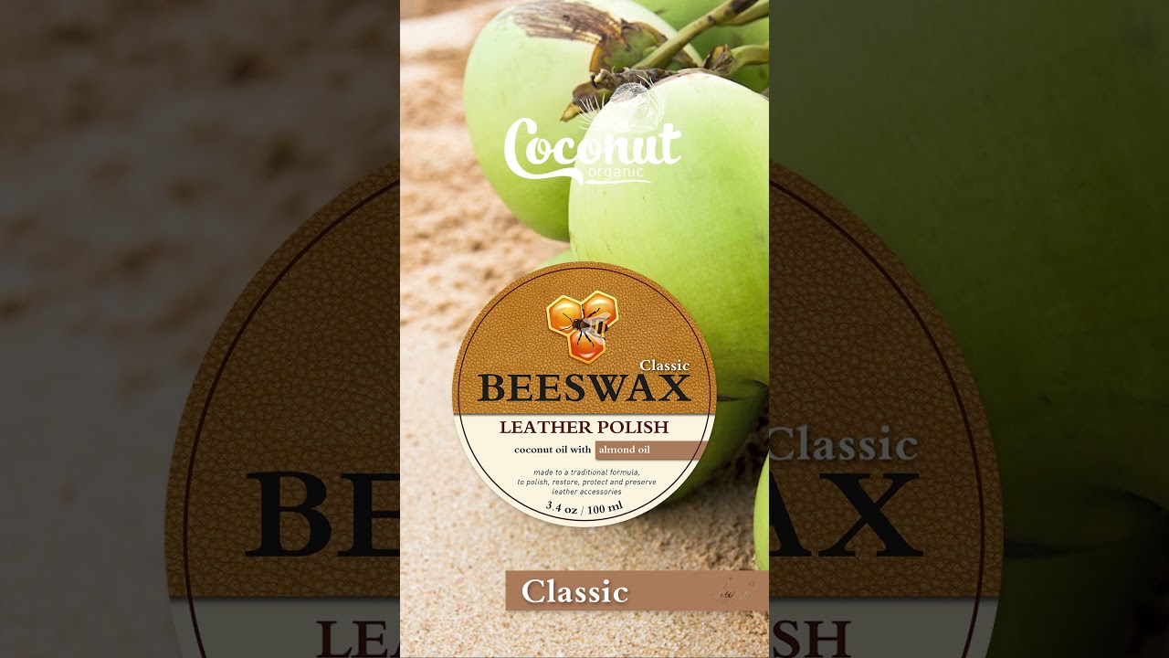 Beeswax & Coconut Oil - Classic - for exterior wood treatment polish & preserver - KurDesign