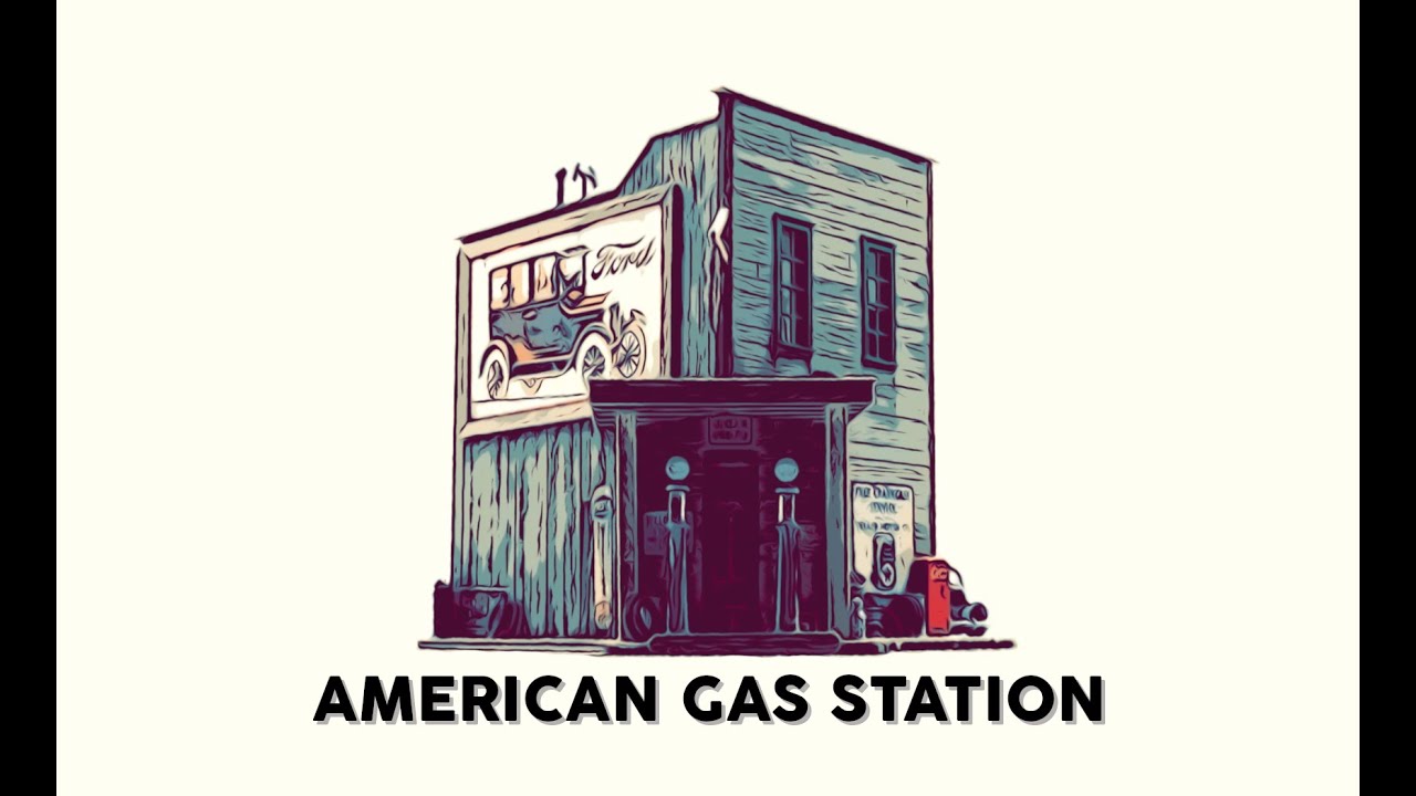 Building An Old American Gas Station | Jamie's Garage
