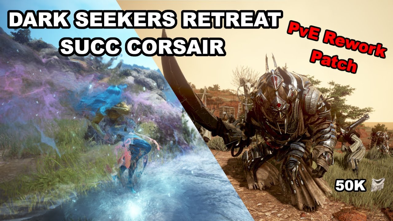 BDO ~ Succ Corsair ~ Dark Seekers Retreat ~ 50k trash (Yellow ls + agris) NEW PATCH