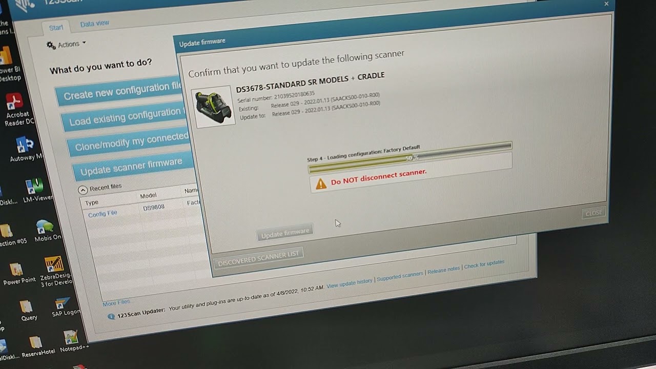 zebra scanner firmware update