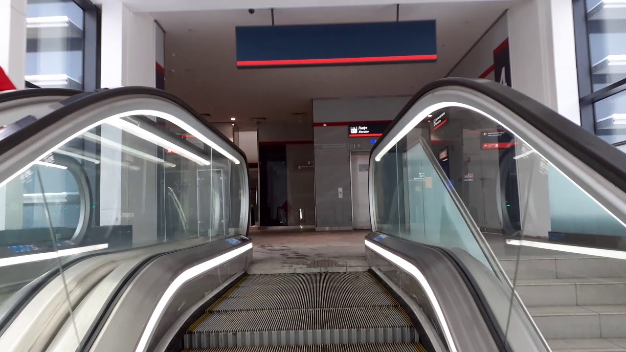 Одинцовский городской округ 3648 станция МЦД D1 Сколково (Инновационный центр) зима день