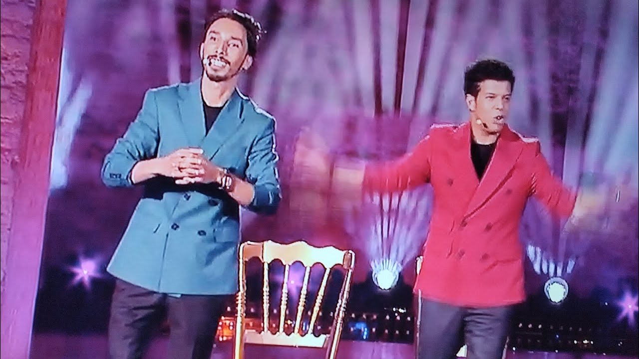 سعيد و وديع في مهرجان الضحك في مراكش Festival de rire à Marrakech  #marrakech 