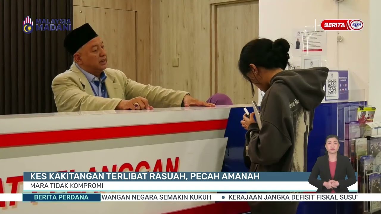 4 FEB 2026 - BERITA PERDANA - KES KAKITANGAN TERLIBAT RASUAH, PECAH AMANAH: MARA TIDAK KOMPROMI
