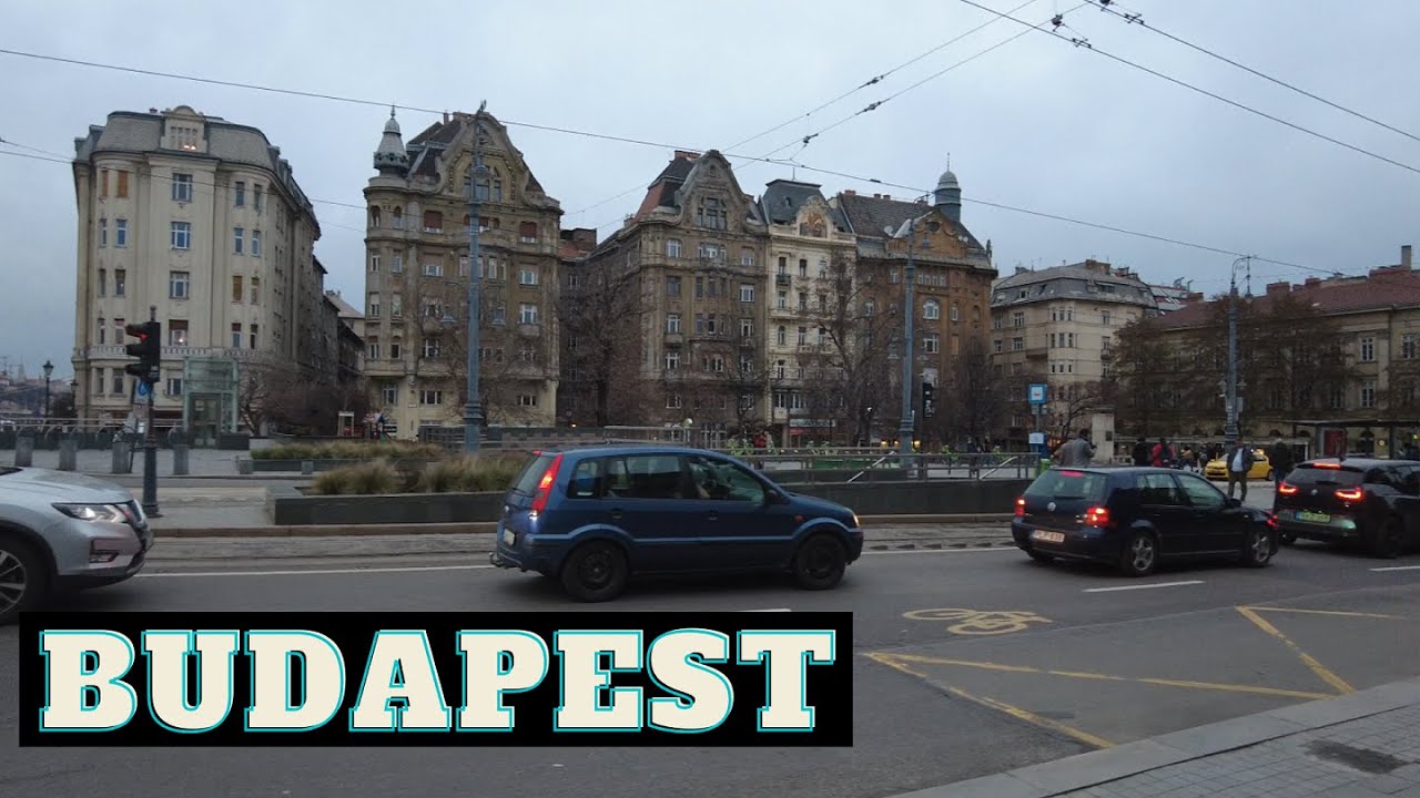 short walk from Fehérvári road to Kálvin square - Budapest, Hungary [4k Ultra HD 60fps ]