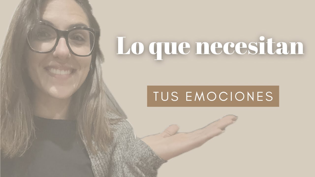 Tus emociones NO son el problema 💭