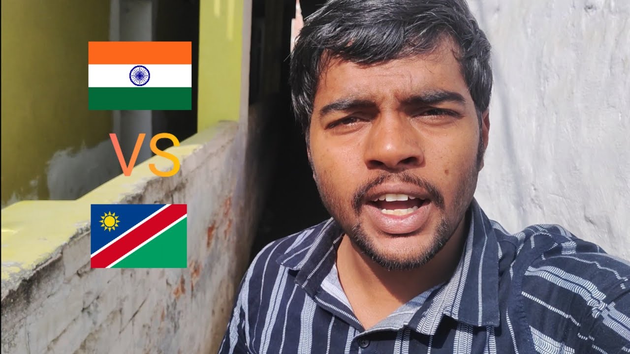 INDIA🇮🇳 vs NAMIBIA🇳🇦 Cricket Match 😱