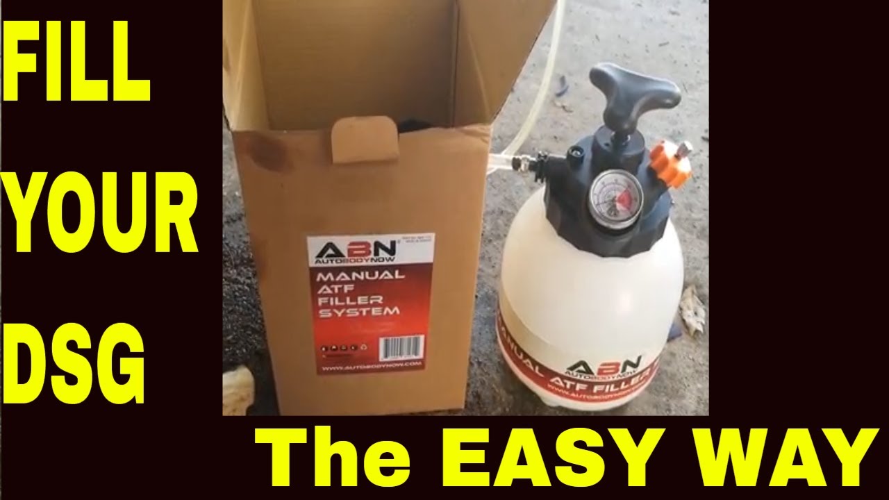 ABN DSG transmission fill kit review Fill your transmission the easy way fluid change