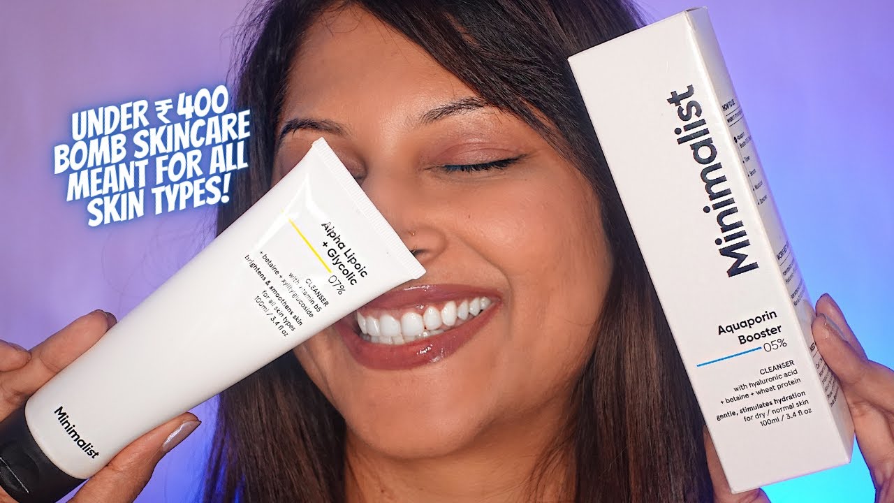 Top 4 Under ₹400 amazing face washes that beats high end skincare! Minimalist teenagers,men & women