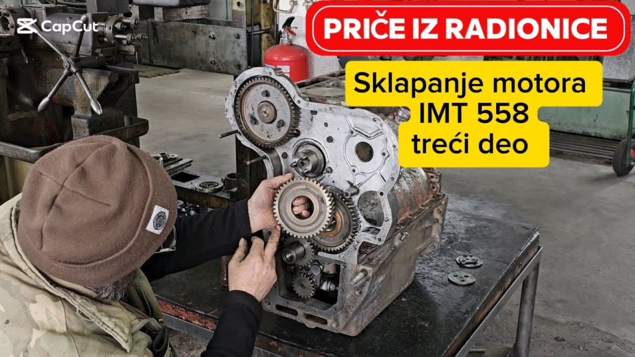 Sklapanje motora IMT 558 3. Deo (Priče iz Radionice)