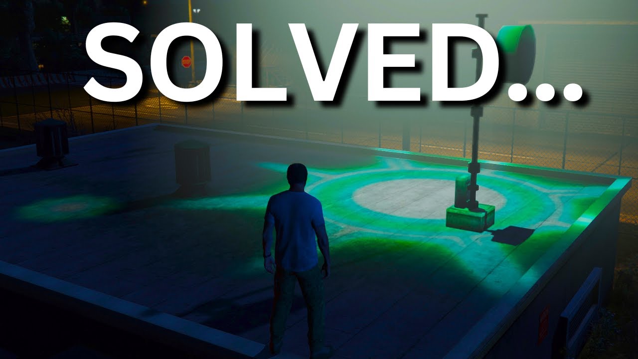The Strange Fort Zancudo Lights Finally SOLVED in GTA 5...