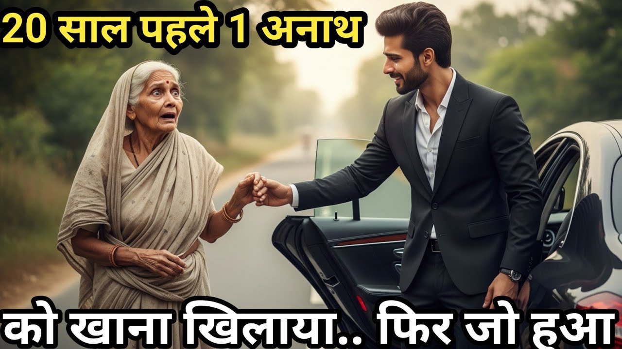 20 साल पहले एक माँ ने जिस भिखारी को खाना खिलाया, आज वो अरबपति बनकर उसी मां लेने आया😱emotional story 
