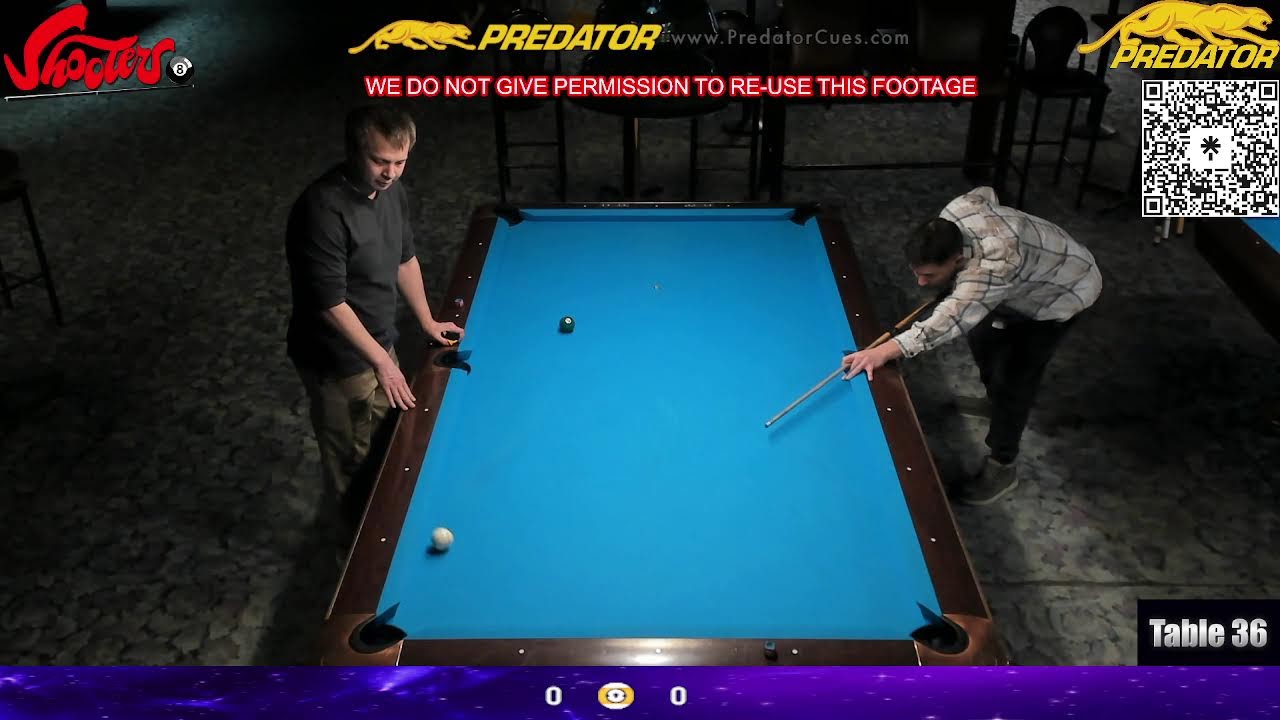 Shooters Billiards Monday Night Open 9-Ball Tournament