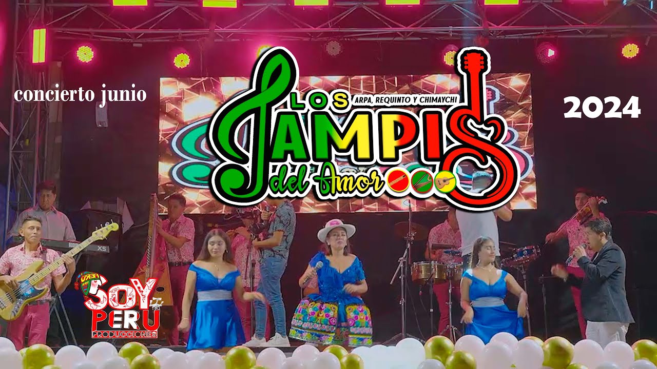 LOS JAMPIS DEL AMOR - MIX HUAYNOS ️0️⃣2️⃣ EN CONCIERTO / PEÑA LOS ANDES ~ JUNIO 2024