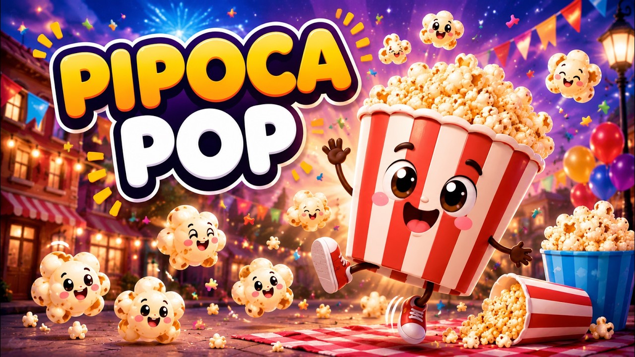 PIPOCA POP | Música infantil animada