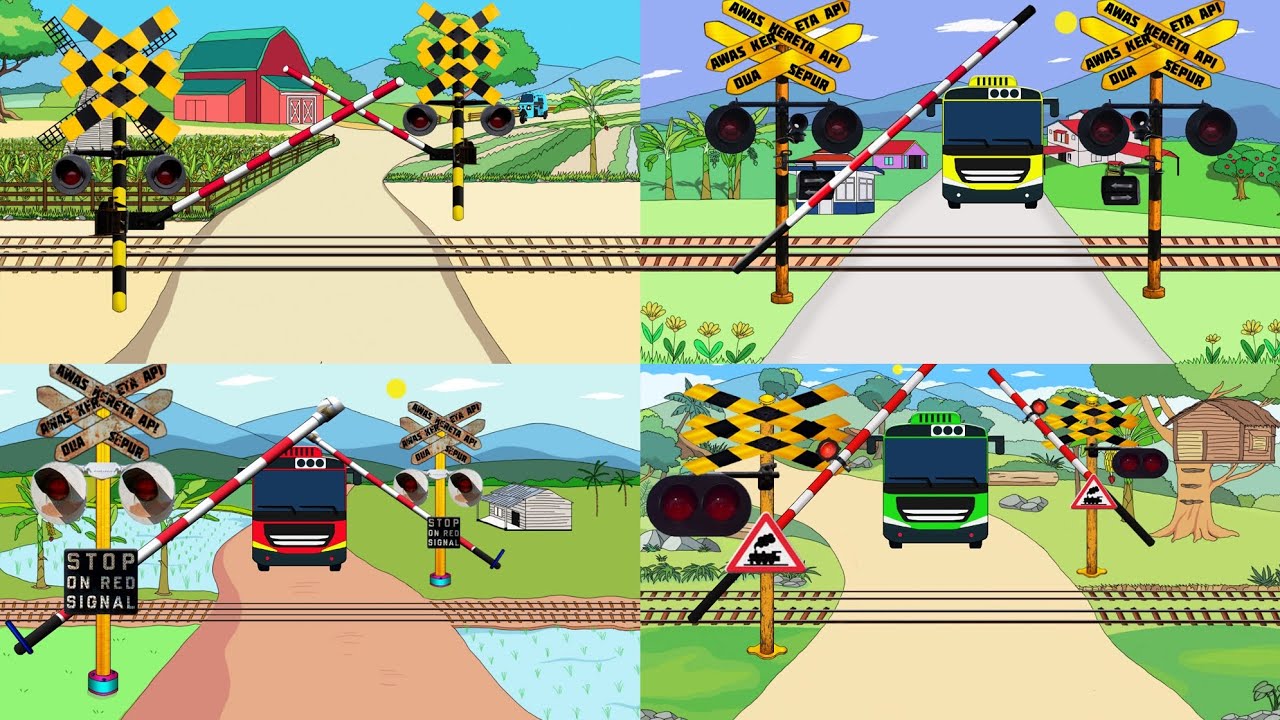PALANG PINTU KERETA API SHOWREEL BAGIAN 5