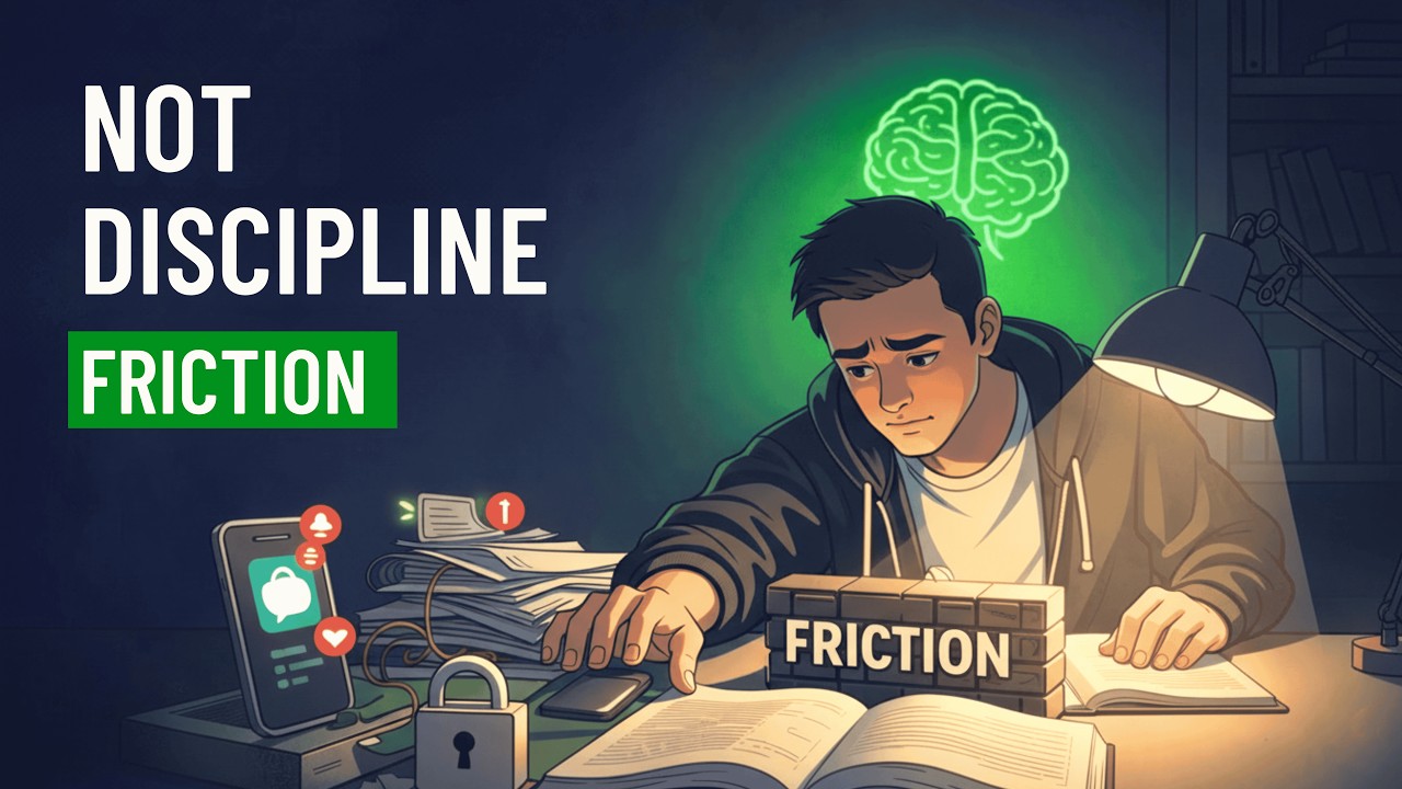 You Don’t Lack Discipline. You Lack Friction Control