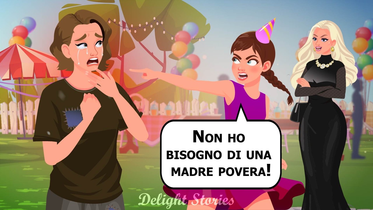 Non ho bisogno di una madre povera!