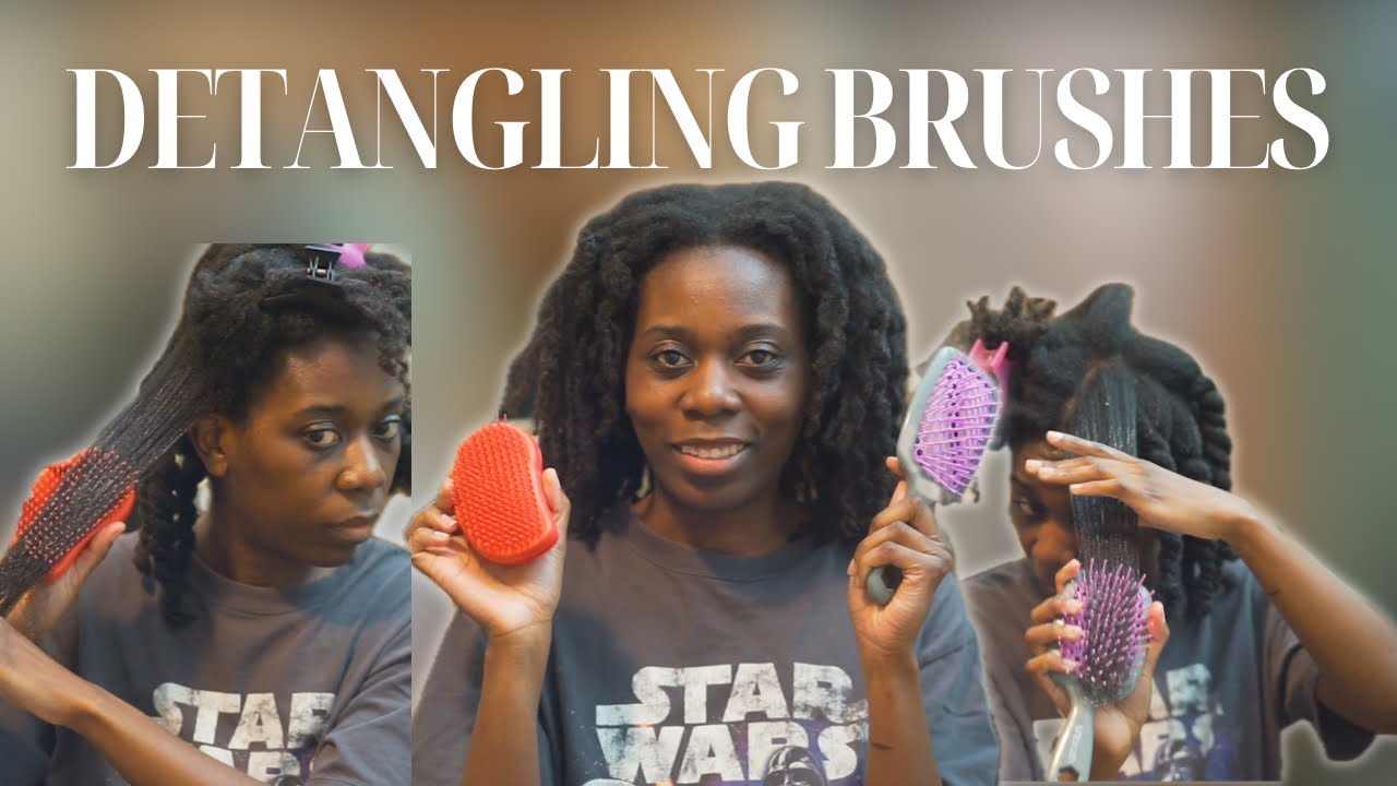 The Unbrush vs. The Tangle Teezer | Which Works Better on 4c Hair