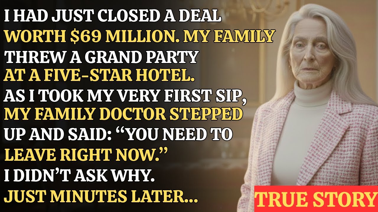 During A $69 Million Celebration, My Family Doctor Pulled Me Aside And Said: “You Need To...