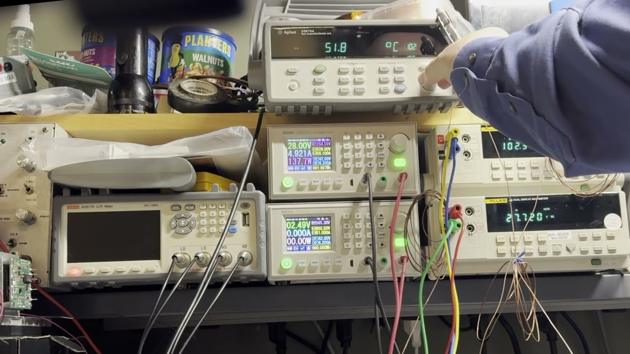 Electronic Load testing 120 Watts to 180 Watts