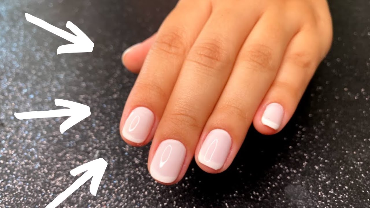 Como Fazer Francesinha em Unhas Redondas - Manicures