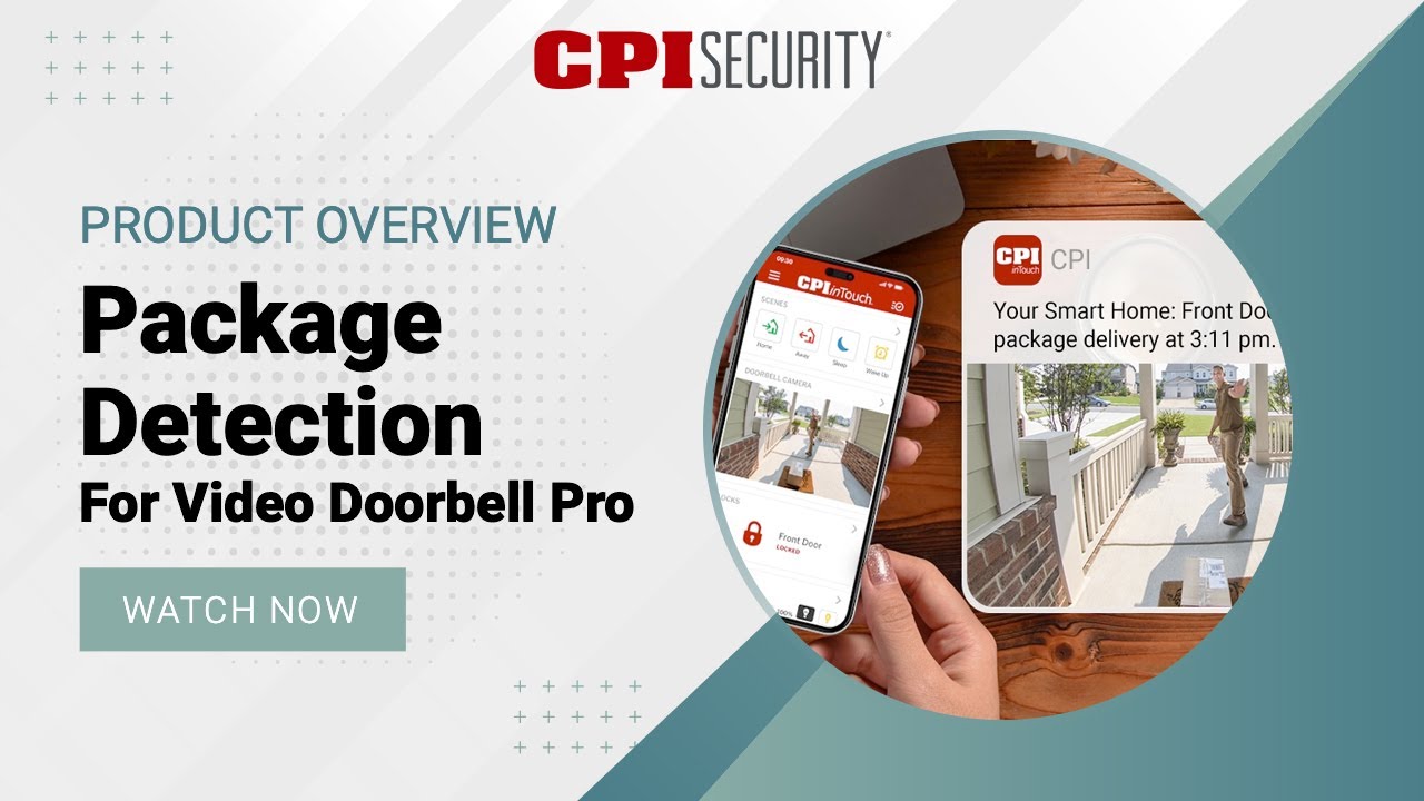 Video Doorbell Pro Package Detection and Retrieval Alerts | CPI Security